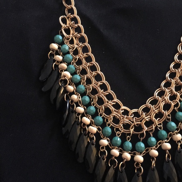 NWT Chunky statement Necklace Tribal - Picture 1 of 3